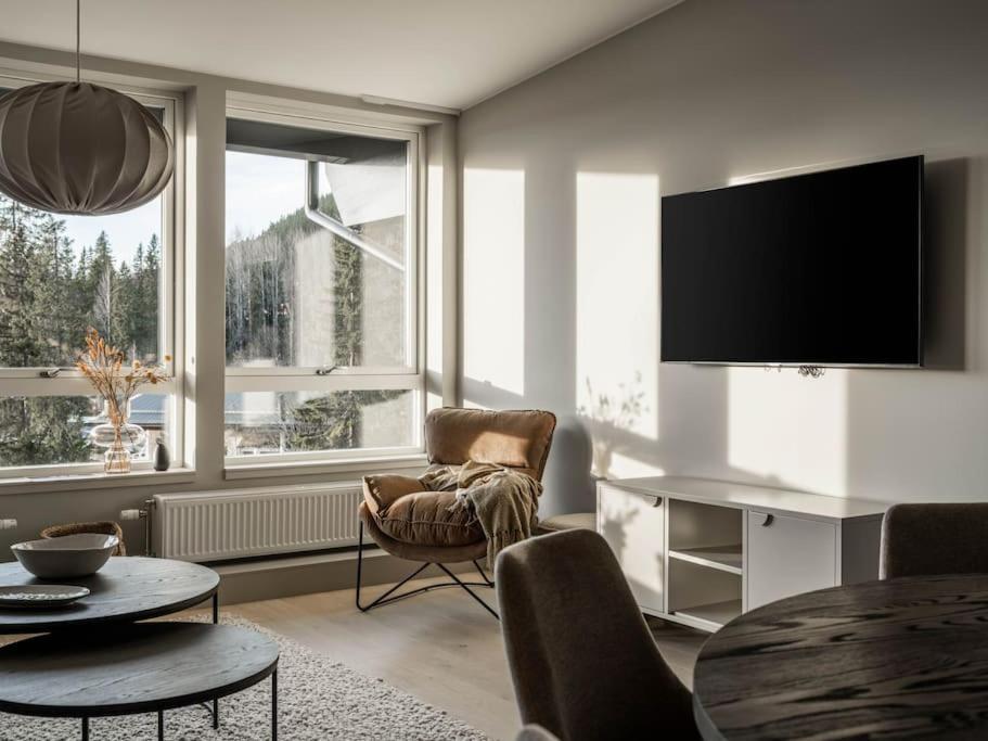 Chic Are Apt For 6 Ski-In-Ski-Out With Sauna 外观 照片